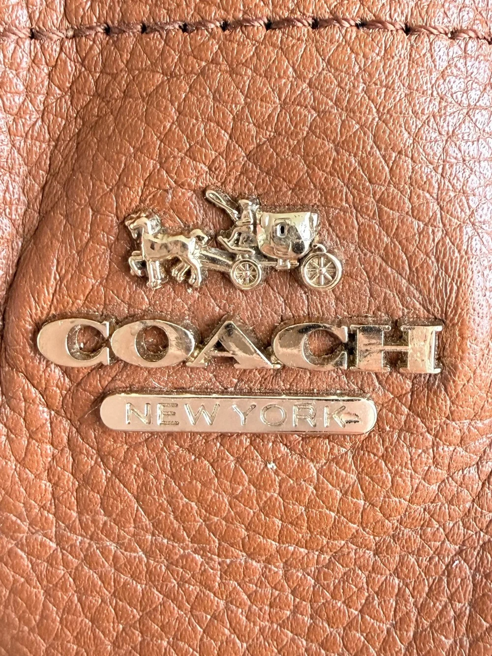 Coach classic leather
